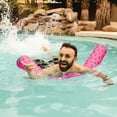 thumbnail image 4 of Big Joe Noodle 2 Pack No Inflation Needed Pool Floats, Summer Melon Double Sided Mesh, Quick Draining Fabric, Jumbo 4 feet, 4 of 7