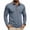 Blue, variant on fnnxeal Mens Polo Shirts, Long Sleeve Pocket Collared Button Casual Fall Winter Navy Polo Shirts for Men Size L