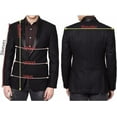 thumbnail image 2 of Men's Quilted Smoking Jackets Black Velvet Smoking Robes Coat Jackets Dinner Party Wear Jackets&nbsp;, 2 of 3