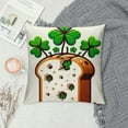 thumbnail image 2 of QZHH Spring Decorations Pillow Covers,Spring Lucky Shamrock Clover Throw Pillows Covers,Happy Holiday Farmhouse Decor Cushion Case for Home Couch Sofa, 2 of 5