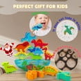thumbnail image 5 of 11Pcs Wooden Stacking Dinosaur Toys,  Balance Toys for Kids 3 4 5 6 7  Years Old, Building Blocks Set, Preschool Montessori Toys for Boys and Girls, 5 of 7