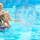 thumbnail image 5 of Pelota de playa inflable transparente Zhanmai, transparente, 40 cm (6 unidades), 5 of 7