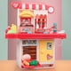 thumbnail image 3 of Children's Homemaking Simulation Kitchen Toy Set Baby Girl's Cooking Small Kitchen And Sound Effects Kitchen Appliances, 3 of 9