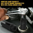 thumbnail image 5 of O2 Sensor Socket, 1/2 Inch Drive by 7/8 Inch Oxygen Sensor Socket, Automotive Oxygen Sensor Removal Tool with Side Wire Gate, 5 of 9