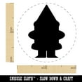 thumbnail image 2 of Gnome Solid Self-Inking Rubber Stamp Ink Stamper - Brown Ink - Medium 1 Inch, 2 of 7