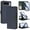 Blue, variant on Decase 2 in 1 Flip Stand Case for Google Pixel 10 Pro XL,Detachable Magnetic Flip Wallet Back Cover,Support for Mag Safe,Shockproof PU Leather Cover with Wrist Strap,Black