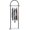 black, variant on Freestanding Clothing Rack with Marble Base,Modern Arch Garment Rack for Small Spaces,Sturdy Metal Coat Rack,Clothes Racks for Clothes in Bedroom,Closet,Entryway,Boutique Display