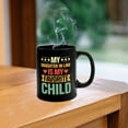 thumbnail image 4 of Taza Vintage para Hija, Diseño Humorístico "No Tengo Hijo Favorito", Impresa Por Ambos Lados, de Cerámica, Apta para Lavavajillas y Microondas, Ideal para El Día de La Madre y El Día Del Pad, 4 of 5
