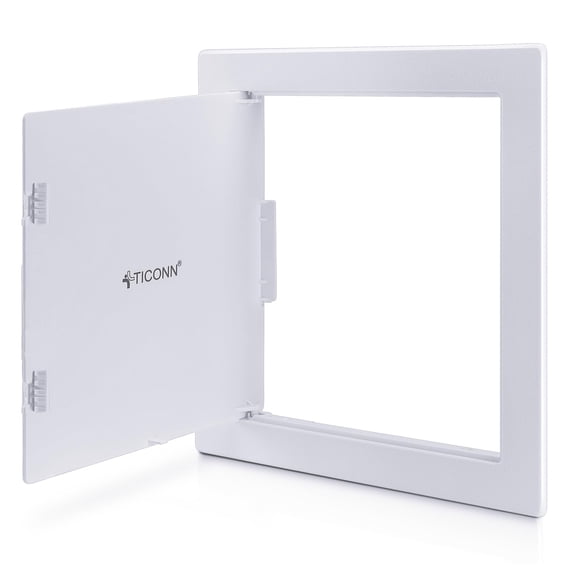 Cubierta de pared de plástico ABS Access Panel TICONN de 30 x 30 cm