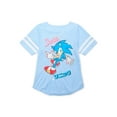 thumbnail image 3 of Sonic the Hedgehog Girls Graphic Baseball Jersey, Sizes 4-16, 3 of 3