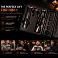 thumbnail image 5 of Manscape All-in-One Body & Pubic Hair Trimmer for Men, V-Shaped No-Nick Groin & Ball Shaver, Waterproof Mens Electric Grooming Kit with LED Display, Type-C Rechargeable , Charging Dock, 5 of 10
