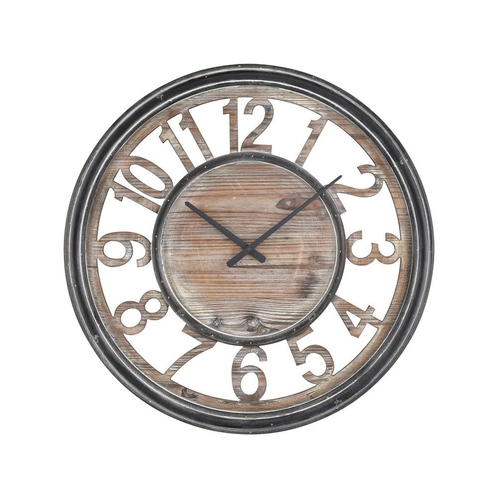 Large Decorative Farmhouse Style Wall Clocks