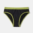 thumbnail image 7 of Bxsruta Women's Plus Size Seamless Low Waisted Period Panties with Geometric Design, 2 Pack for Everyday Comfort, 7 of 7