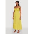 thumbnail image 3 of Womens Tie Front Keyhole Maxi Dress, 3 of 4