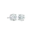 thumbnail image 6 of 1.00 Carat T.W. Diamond Stud Earring & Pendant Set in 14Kt White Gold, 6 of 9