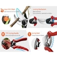 thumbnail image 2 of Bypass Pruners 8", Gardening Hand Pruner Pruning Shear with SK-5 Steel Blade and Locking Mechanism, 2 of 6