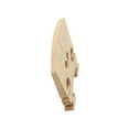 thumbnail image 4 of Transemion Wood Effortless Installation And Fit Violin Bridge Slots Easy To Install Violin Strings Bridge As shown 5Set, 4 of 6