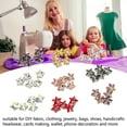 thumbnail image 4 of Sew On Rhinestones§glass Rhinestones§ Rhinestones§craft Rhinestones§star Rhinestones§glass  Rhinestone 45Pcs Sew On Rhinestones 0.39in Diameter Elegant Assorted Colors Multi, 4 of 8