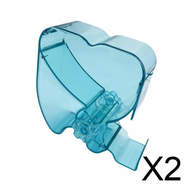 2 Dispensadores De Rollo De Algodón Giratorios, Contenedor Fácil De Usar Para Uso Doméstico, Encimera, Azul