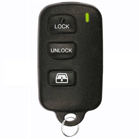 Dealer Button Set - KeylessOption Keyless Entry Remote Transmitter 3 Button Car Key Fob Dealer Port Installed ELVATDD for Toyota Vehicles