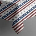 thumbnail image 3 of 4th Of July Patriotic Independence Day Table Cloth,Wrinkle Resistant Table Cover with Polyester,Waterproof Reusable Tablecloths for Weeding Birthday Tea Party Decorations (Rectangle,60x84inch), 3 of 5