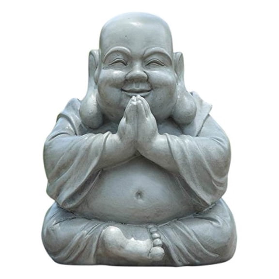 hi-line gift ltd sitting & praying buddha statue