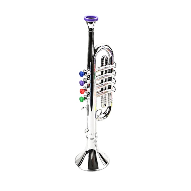 Trumpet Musical Toy Juguete Boquilla Educación Temprana para Regalo Navidad Cumpleaños