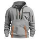 thumbnail image 2 of Sudadera con capucha para hombre, sudadera con capucha de manga larga estampada, sudadera con capucha de bolsillo, ropa de trabajo, sudadera con capucha para hombre, blusa de poliéster, 2 of 4