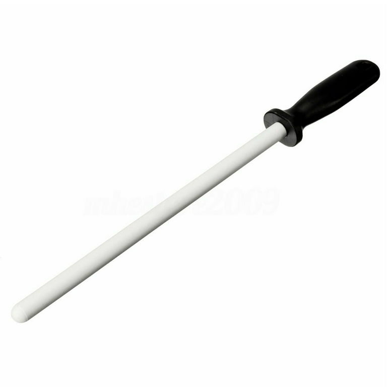  BEWOS 12-inch Honing Steel, Professional Carbon Steel