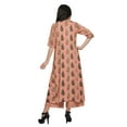 thumbnail image 3 of Moomaya 3 Pcs Indian Clothing For Women Chanderi Ethnic Wear Partywear Clothing, 3 of 4