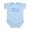Sky Blue, variant on CafePress - Brooklyn In Hebrew Infant Bodysuit - Baby Light Bodysuit, Size Newborn - 24 Months