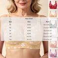 thumbnail image 2 of Aofany Push Up Bras for Older Women 36B/C-46B/C No Underwire Seamless Bra Full Coverage Bralettes Comfort Everyday T-shirt Bras, 2 of 9