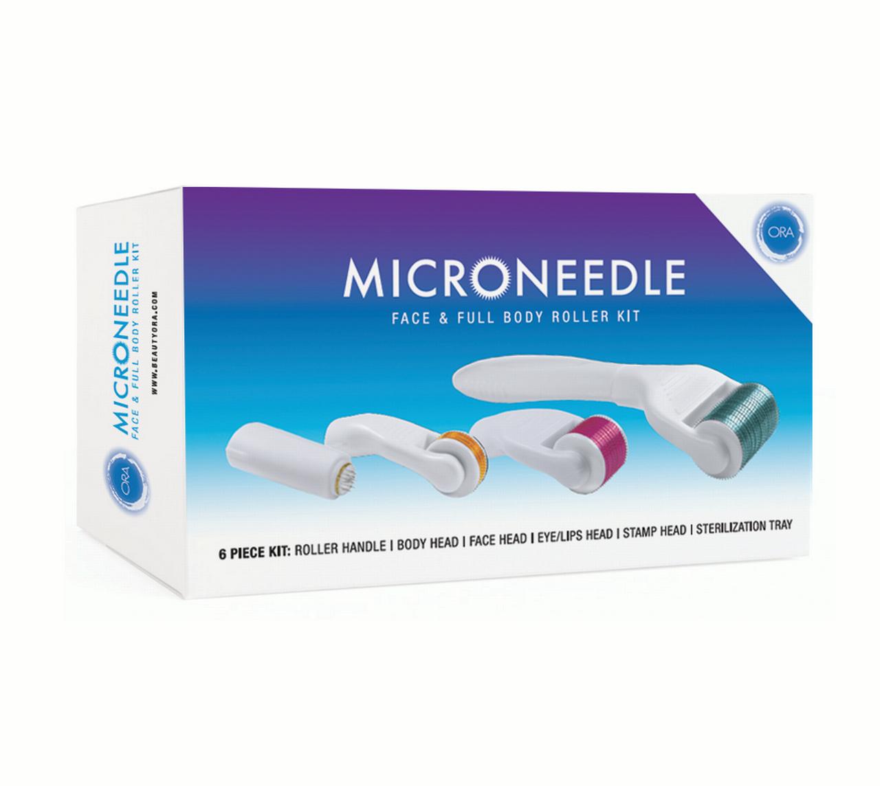 ORA Microneedle Face & Full Body Roller 6-Piece Kit - image 2 of 2