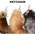 thumbnail image 4 of SURJDE Fox Porte-Clés Queue, Queue d'Animal Réaliste en Fausse Fourrure Duveteuse Porte-Clés Queue Shaggy Thérien Queues pour Accessoire de Sac à Main Cosplay, 4 of 6