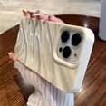 thumbnail image 2 of Funda de teléfono de Color caramelo con patrón ondulado 3D rizado de lujo para iPhone 15, 11, 12, 13, 14 Pro Max, X, XR, XS, 7, 8 Plus, SE, cubierta suave a prueba de golpes, 2 of 5