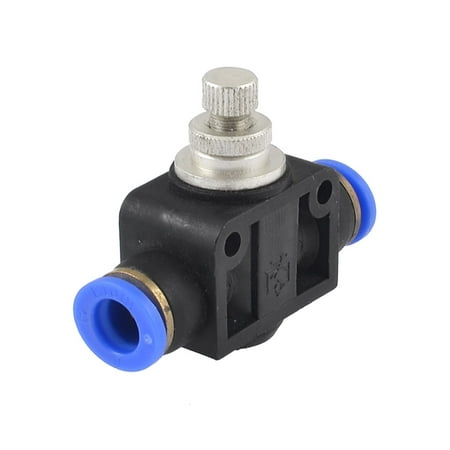- Unique Bargains Straight 8mm x 8mm Push In Quick Connector Air Pneumatic Speed Controller