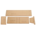 thumbnail image 2 of Leather Craft Template,  4Pcs DIY Leather Wallet DIY Leather Wallet, For DIY Or Professional Leather Crafts Hand-Made Wallet Template, 2 of 8