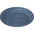 thumbnail image 3 of Ekena Millwork 19 5/8"OD x 1 1/2"P Alexandria Rope Ceiling Medallion (Fits Canopies up to 4 5/8"), Hand-Painted Americana Crackle, 3 of 6