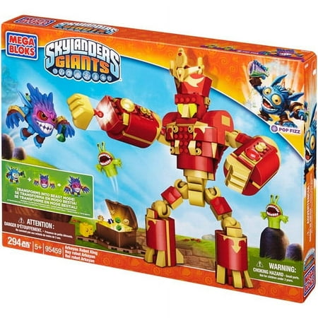 Mega Bloks Skylanders Giants Arkeyan Robot King Building Set