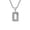 Silver 0 No Chain, variant on Men’s Hip Hop Number 2 Pendant Necklace Iced Out Silver Tone Stainless Steel Charm with Zirconia Drippy Rapper Chain for Streetwear Concert Daily Fashion Jewelry Gift Silver with Chain