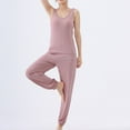 thumbnail image 7 of hotojiny Lounge Sets for Women Tank Tops Sleeveless with Long Pants Pajamas Sets 2 Piece Soft Yoga Outfit Lounge Sleepwear, 7 of 7