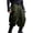 Army Green, variant on Under $10 Mens Harem Pants Loose Fit Elastic Waist Drawstring Hippie Trousers