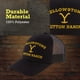 thumbnail image 5 of Gorra Yellowstone ajustable de malla Snapback Trucker Midnight, 5 of 6