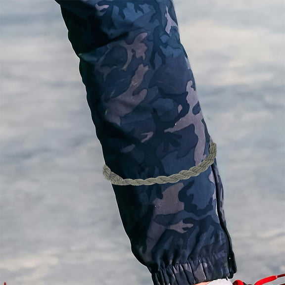 FRCOLOR 2 Pairs Portable Blousing Strap Multi-Function Rope Camping Portable Boot Elastic Rope Leggings Ropes Outdoor Leg Straps Elastic boot strap