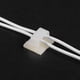 thumbnail image 3 of Clips de cable adhesivos Uxcell organizador de cables para coche, oficina y hogar 0.75" x 0.75" x 0.47'' blanco 20 piezas, 3 of 5