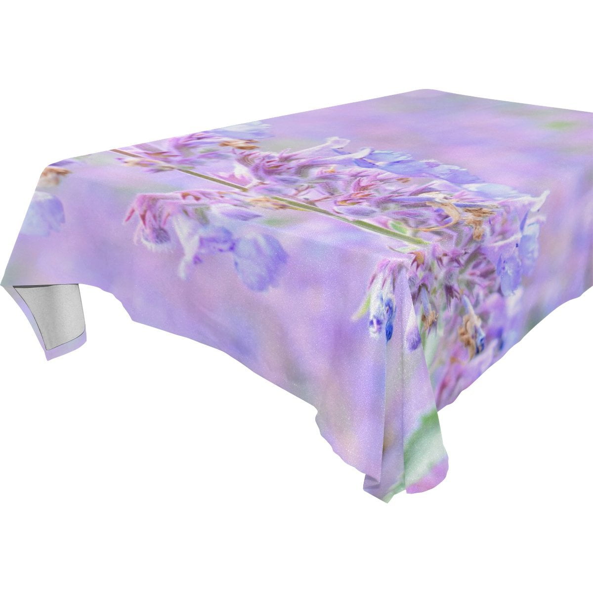 POPCreation Purple Tablecloths Lavender Table Cloth Top Decoration