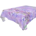 thumbnail image 1 of EREHome Purple Tablecloths Lavender Table Cloth Top Decoration 60x120 inches, 1 of 5