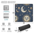 thumbnail image 3 of Whimsical Sun and Moon Beach Blanket Outdoor Picnic Blanket 78"x 78" Waterproof Foldable for Beach Camping Travel Hiking Grass Lawn Park, 3 of 5