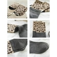 thumbnail image 7 of YooGuoGuo Novelty Leopard Print Crew Socks Animal Pattern Dress Socks For Women 3 pack, 7 of 7