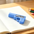 thumbnail image 4 of Sacapuntas manual con tapa | Cepillo de plástico para niños | Herramienta de escritorio para el aula y el hogar | Material escolar para lápices, 4 of 6